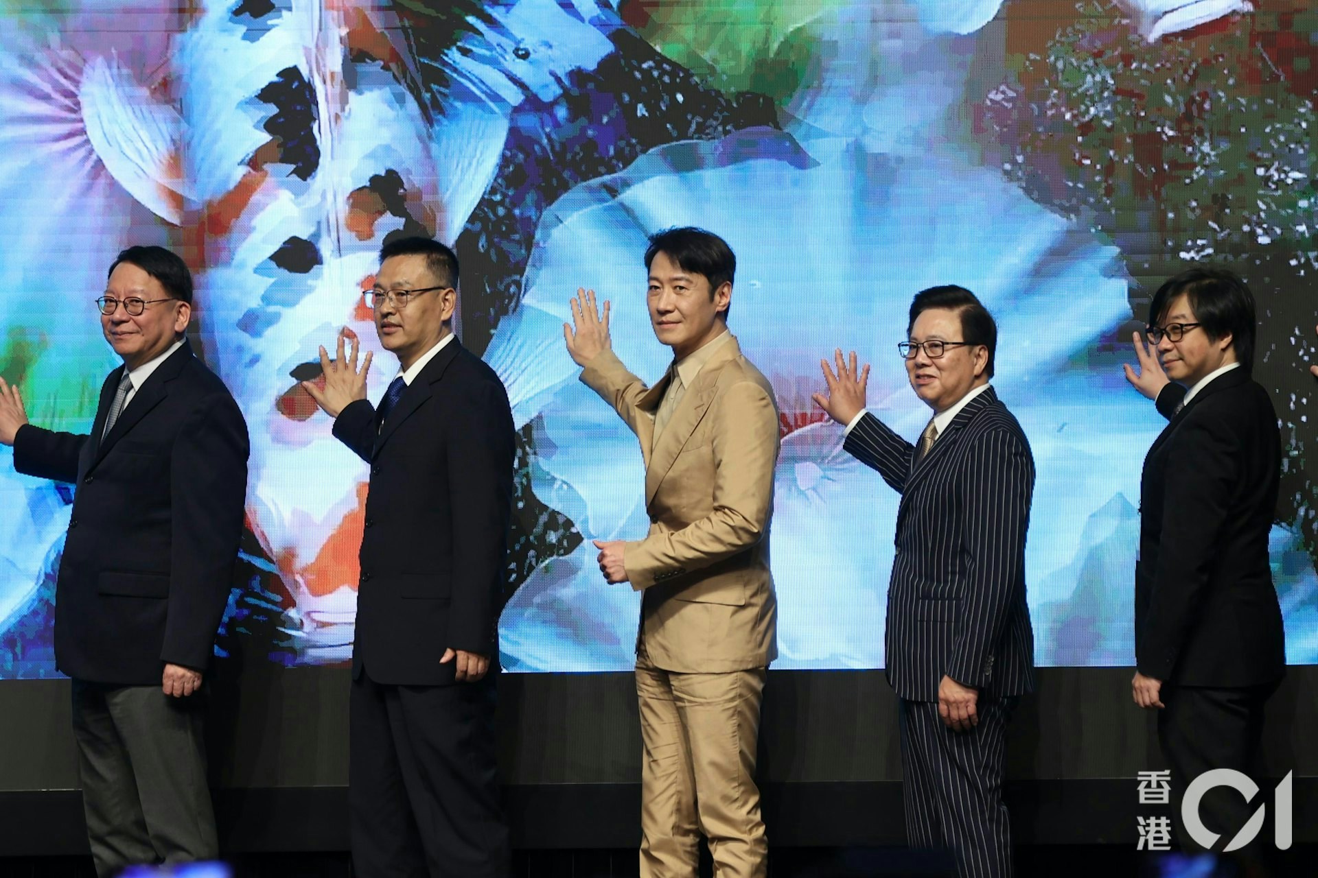 今年3月黎明以「香港影视娱乐大使」的身份出席《香港影视娱乐博览2024》。（资料图片）