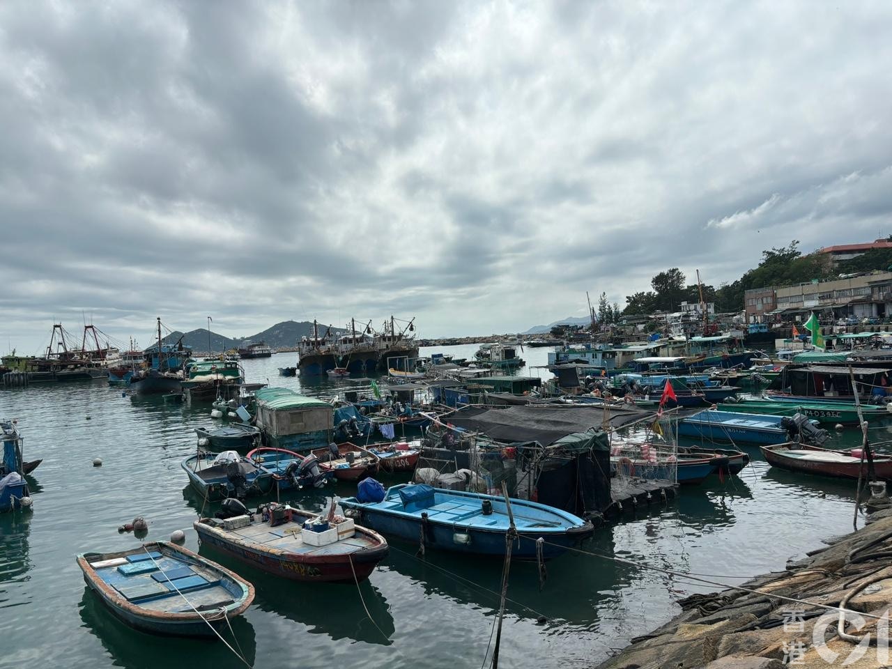 有不少內地旅客在五一假期的最後一天，選擇到離島的長洲旅遊、漫步生活。（梁祖兒攝）