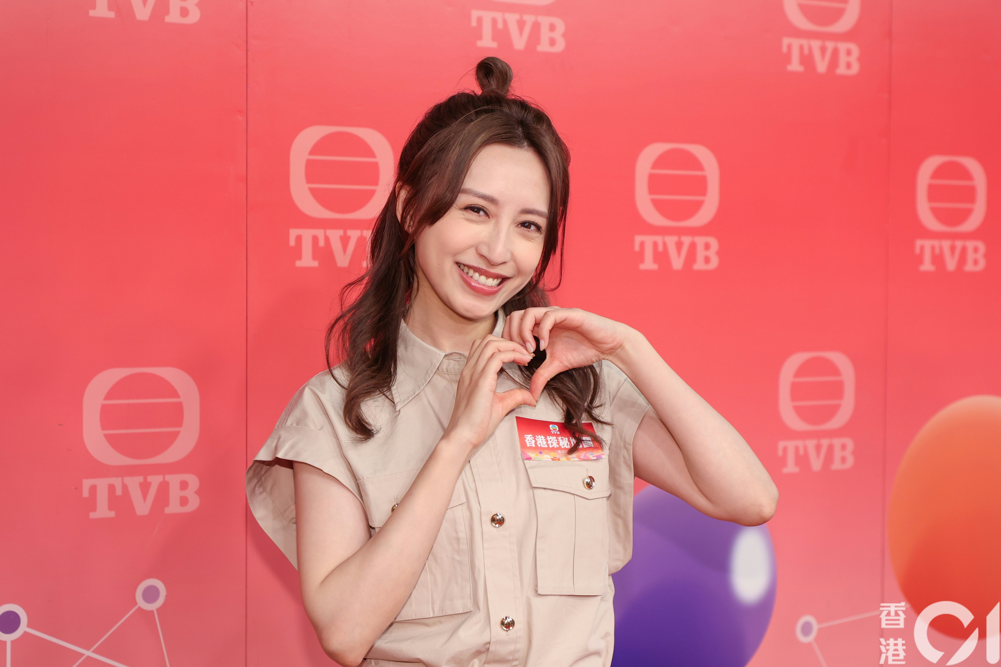 龔嘉欣更大讚團隊肯在她工作忙的時候幫助分擔。(葉志明 攝)