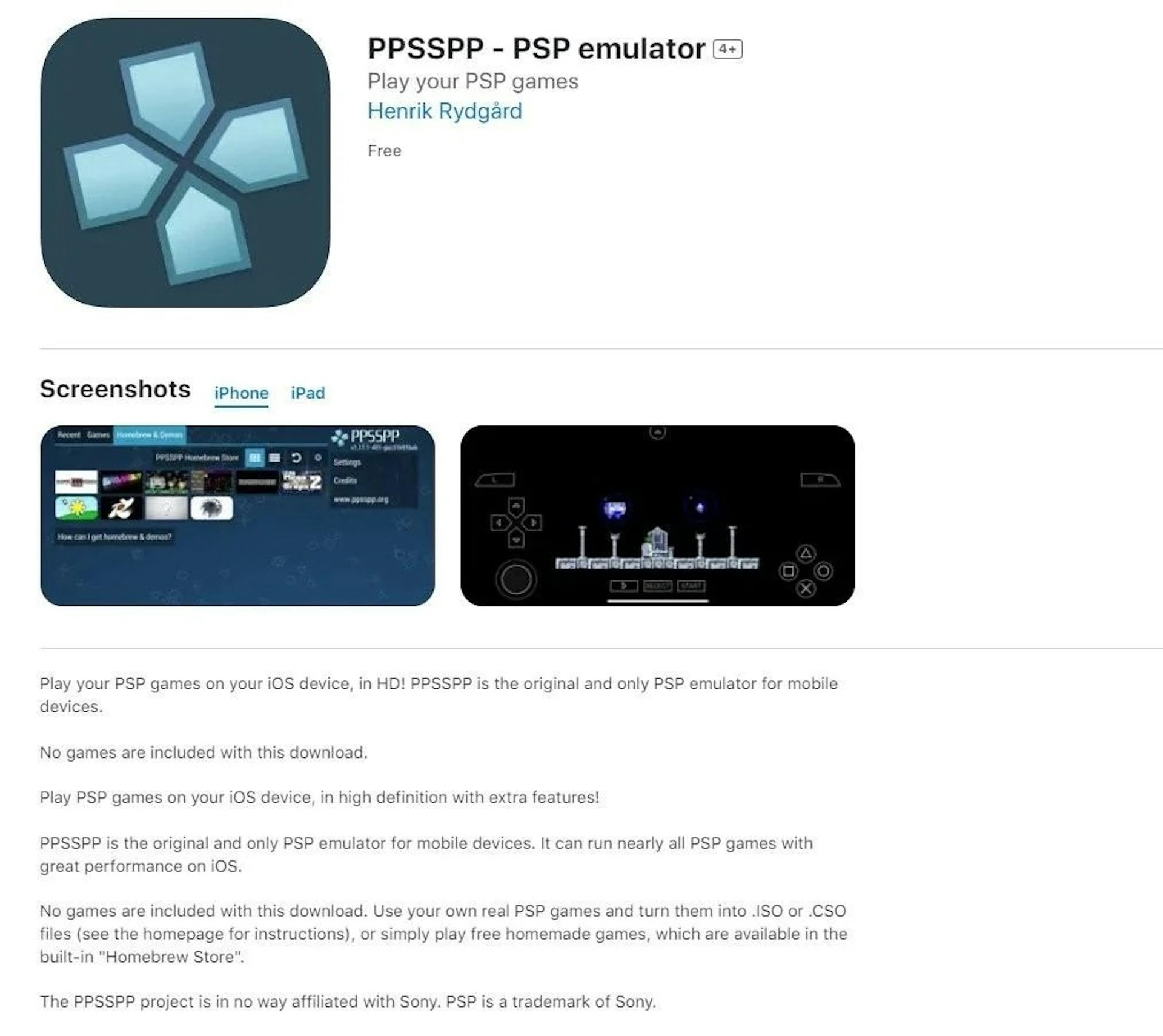 PPSSPP 正式登陸iOS PPSSPP 正式登陸iOS