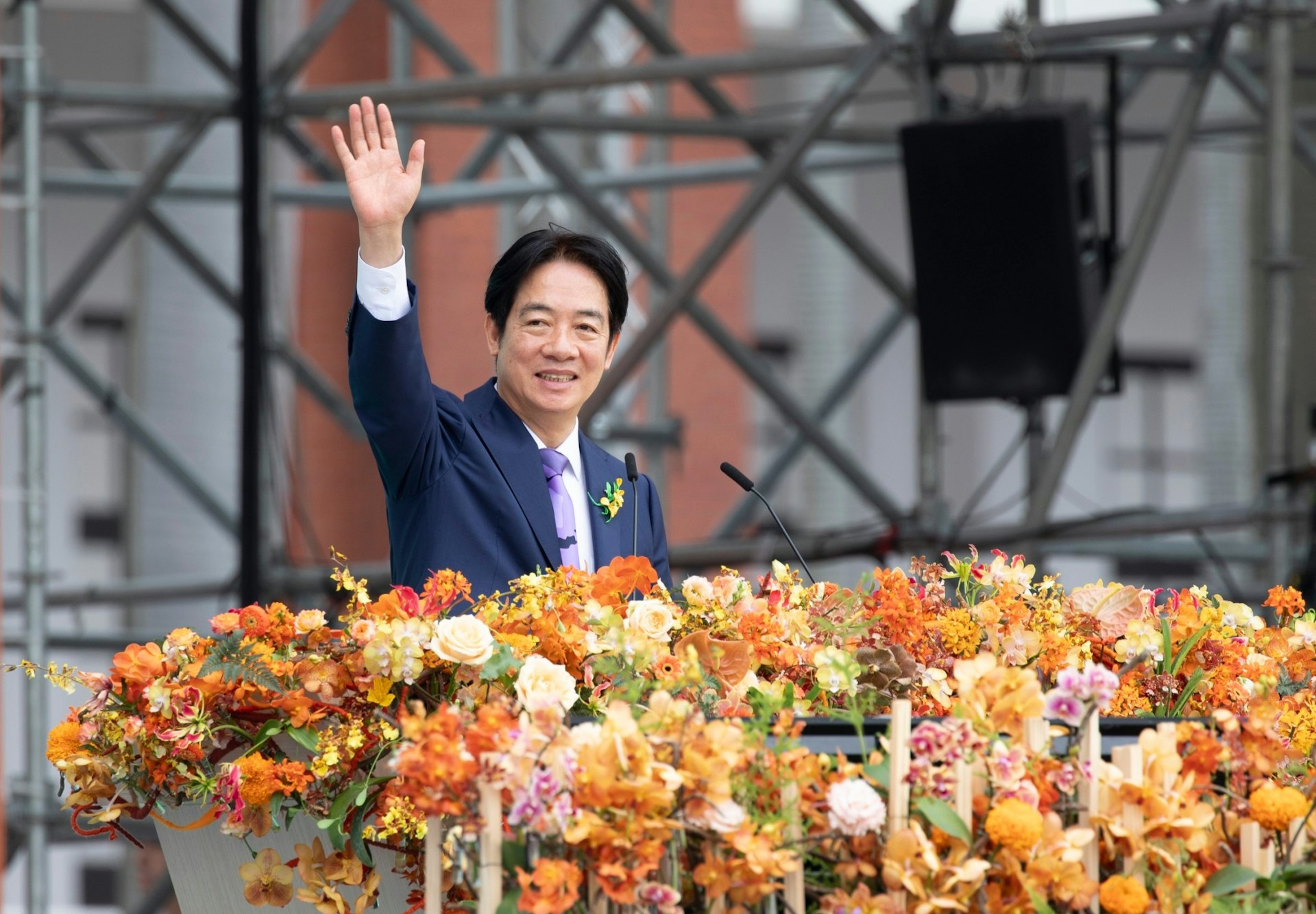 5月20日,賴清德發表就職演說,期間言及「中華民國與中華人民共和國互不隸屬」,遭北京抨擊並定調為「新兩國論」。(台灣總統府提供) 5月20日,賴清德發表就職演說,期間言及「中華民國與中華人民共和國互不隸屬」,遭北京抨擊並定調為「新兩國論」。(台灣總統府提供)