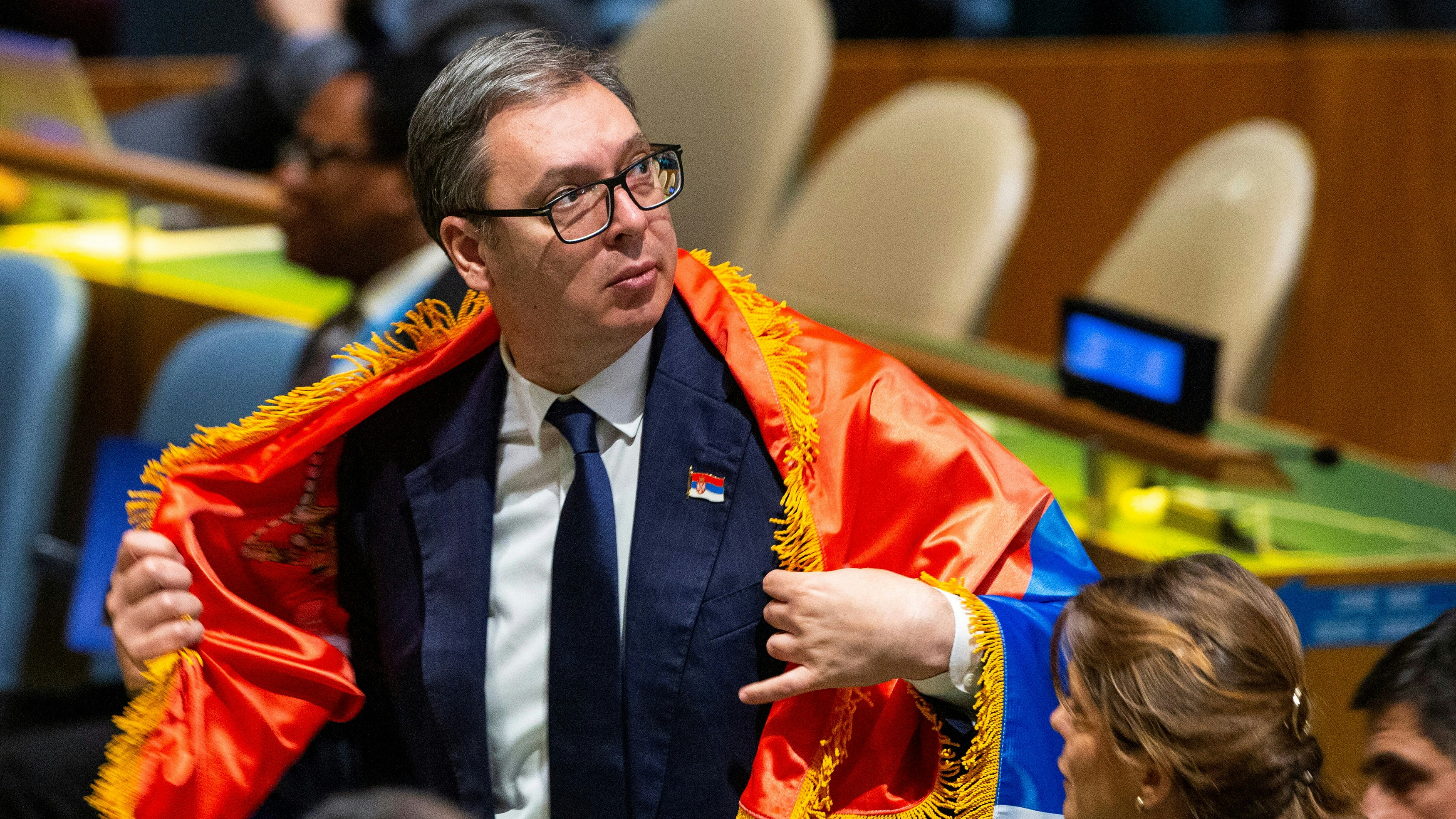 聯合國大會通過涉塞爾維亞爭議決議武契奇感謝中俄等國投反對票