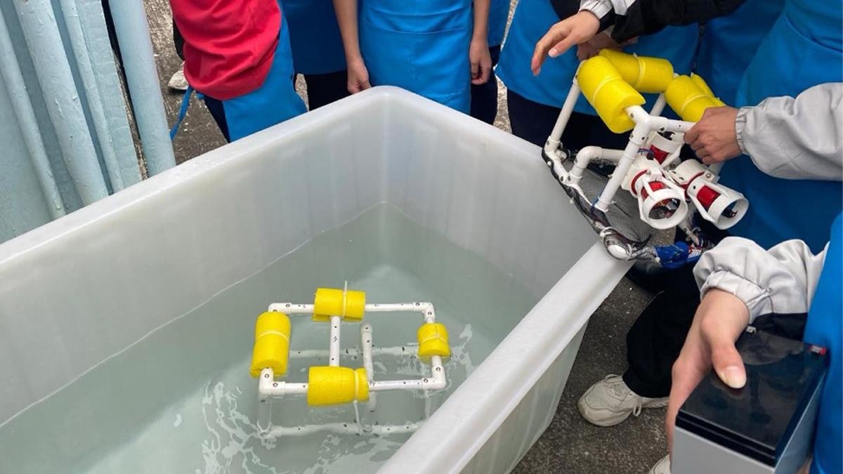 校園天地|伯特利中學推動STEM教學 中一生設計水底推進器 校園天地|伯特利中學推動STEM教學 中一生設計水底推進器