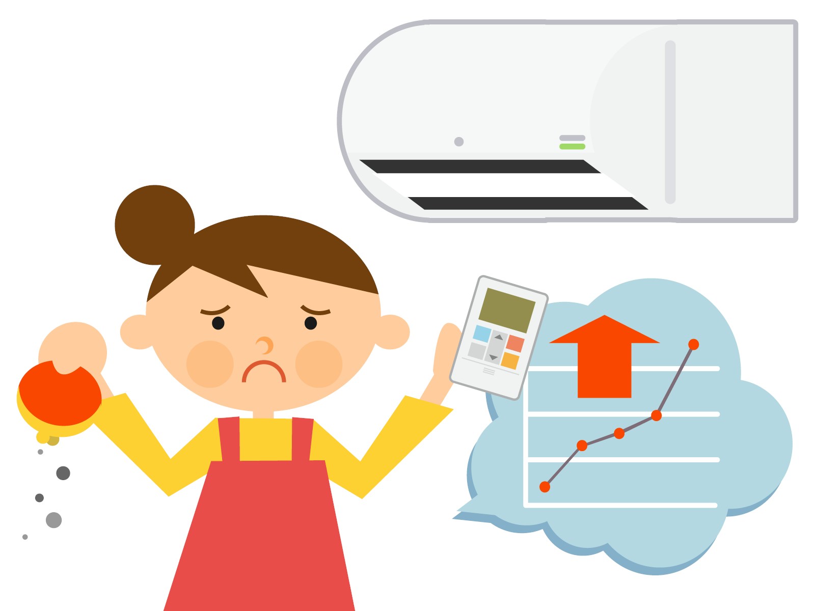 裝變頻冷氣機電費漲3千！達人教定頻機神奇吹法！電費兩月500有找