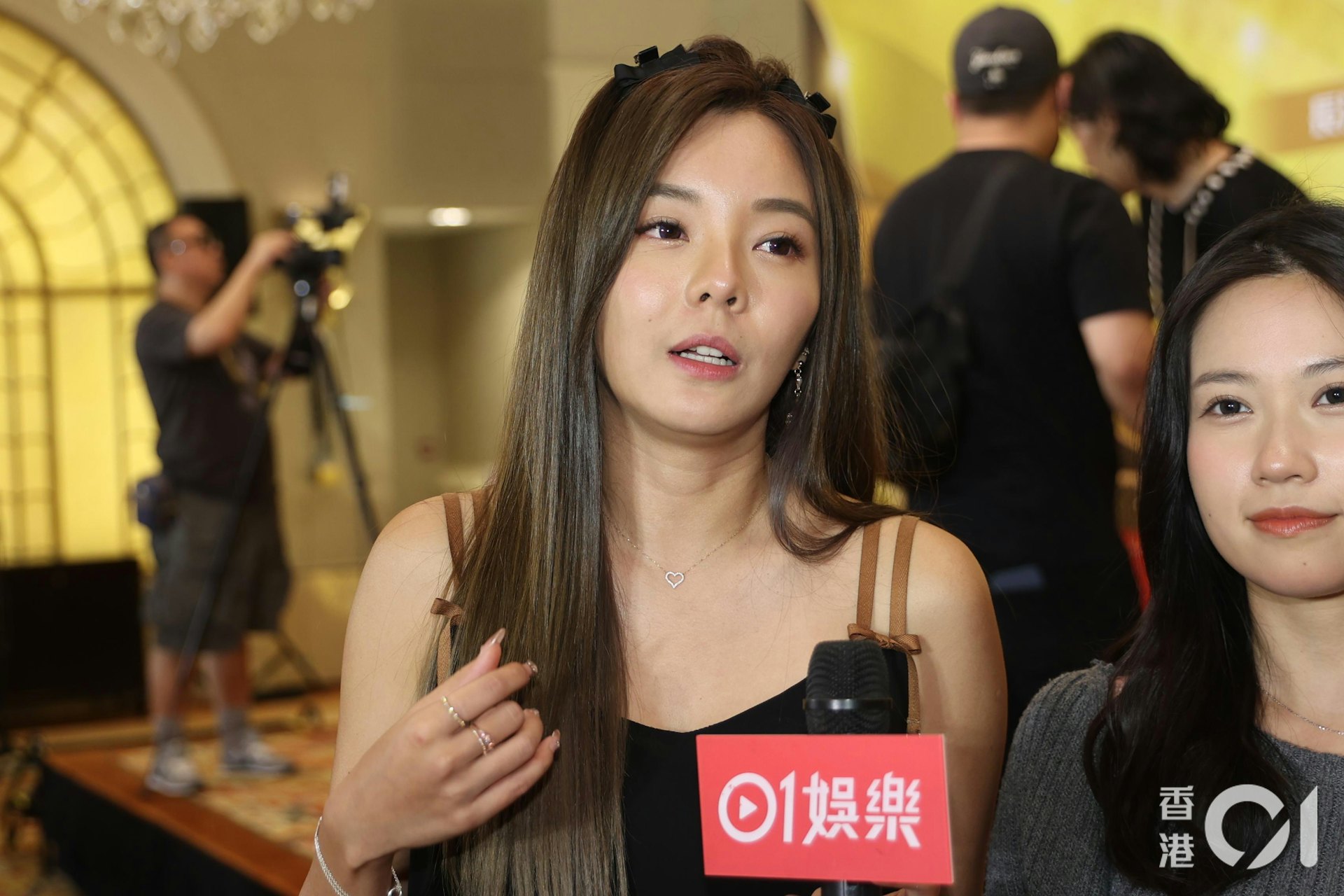 余思霆表示目前未收到有關航空公司方面消息 。(陳順禎攝) 余思霆表示目前未收到有關航空公司方面消息 。(陳順禎攝)