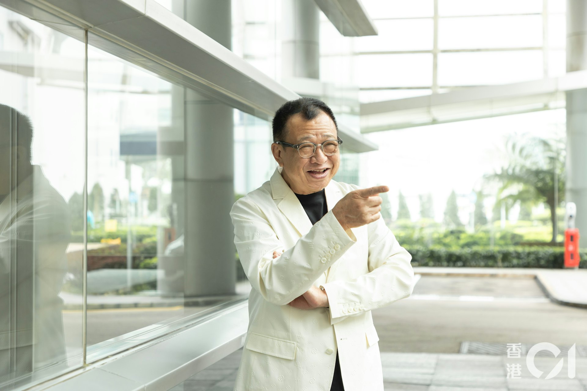 许绍雄给观众的感觉风趣幽默,原来除了好戏外,他的家世都非常猛料。(叶志明摄) 许绍雄给观众的感觉风趣幽默,原来除了好戏外,他的家世都非常猛料。(叶志明摄)