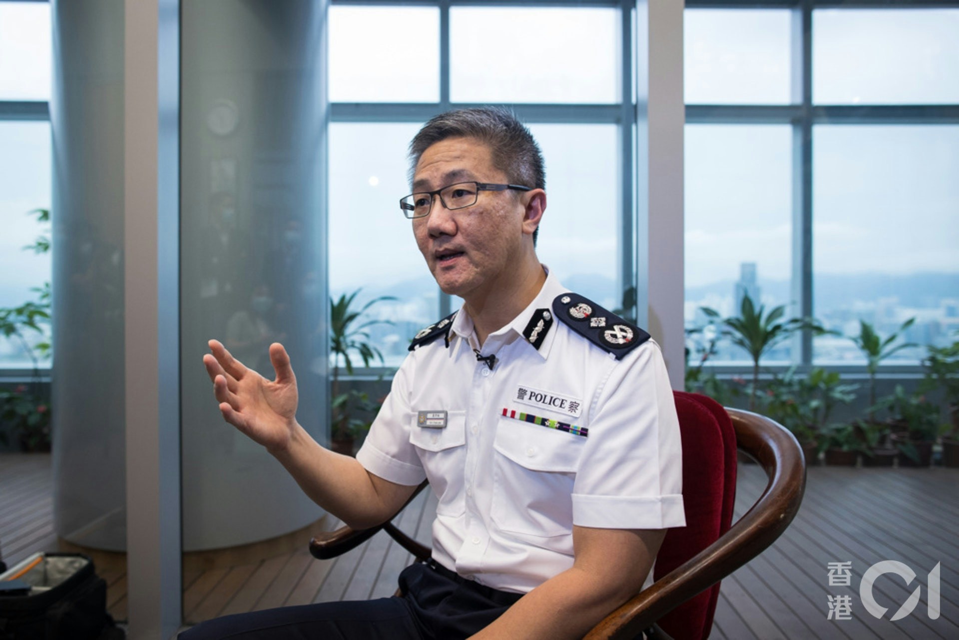 警务处处长萧泽颐曾公开表示，市民如收到自称「内地官员」电话，已经可以挂线 。（资料图片）