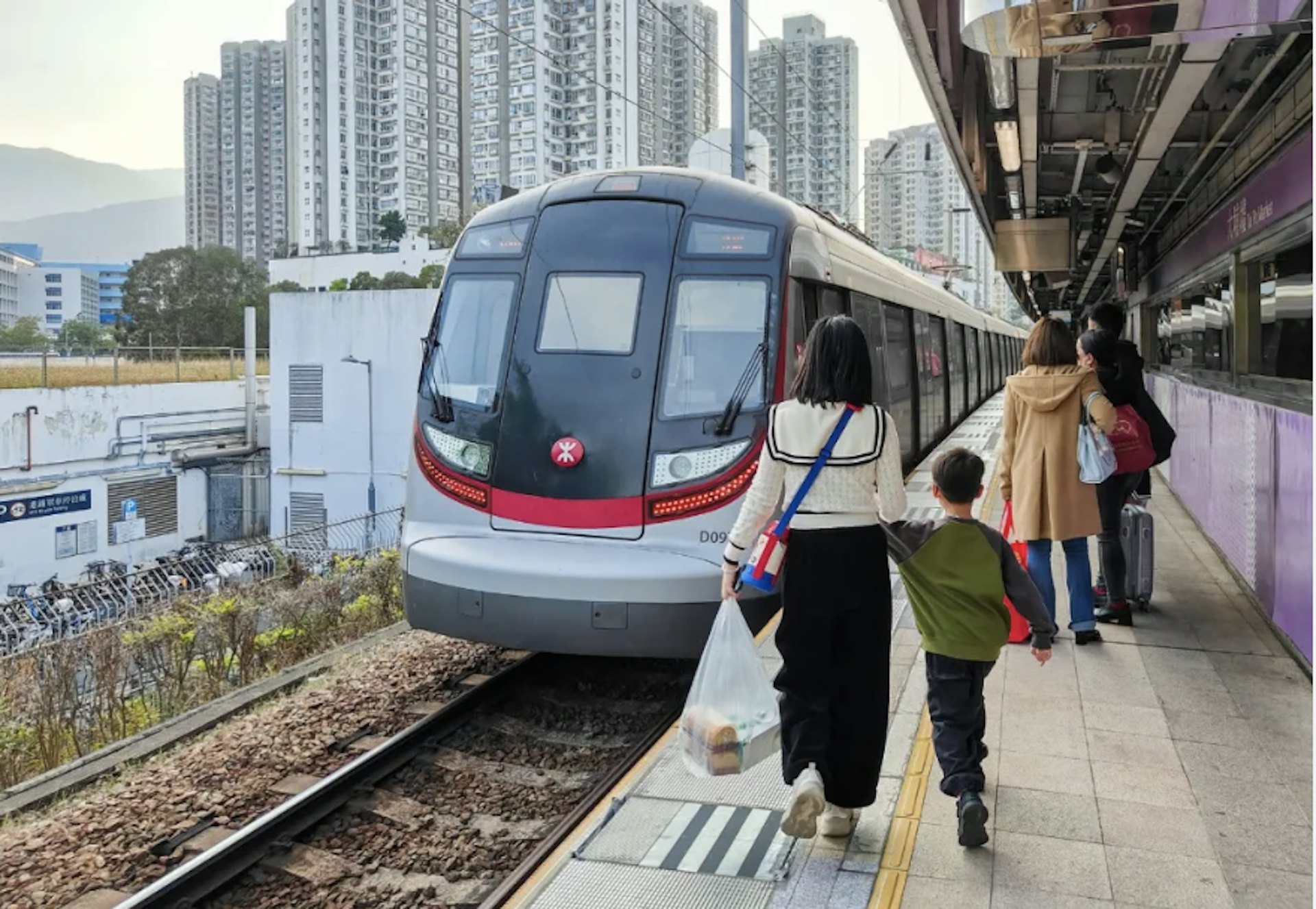 地鐵上有不少經營「反向代購」的寶媽。(微信公眾號@極晝工作室) 地鐵上有不少經營「反向代購」的寶媽。(微信公眾號@極晝工作室)