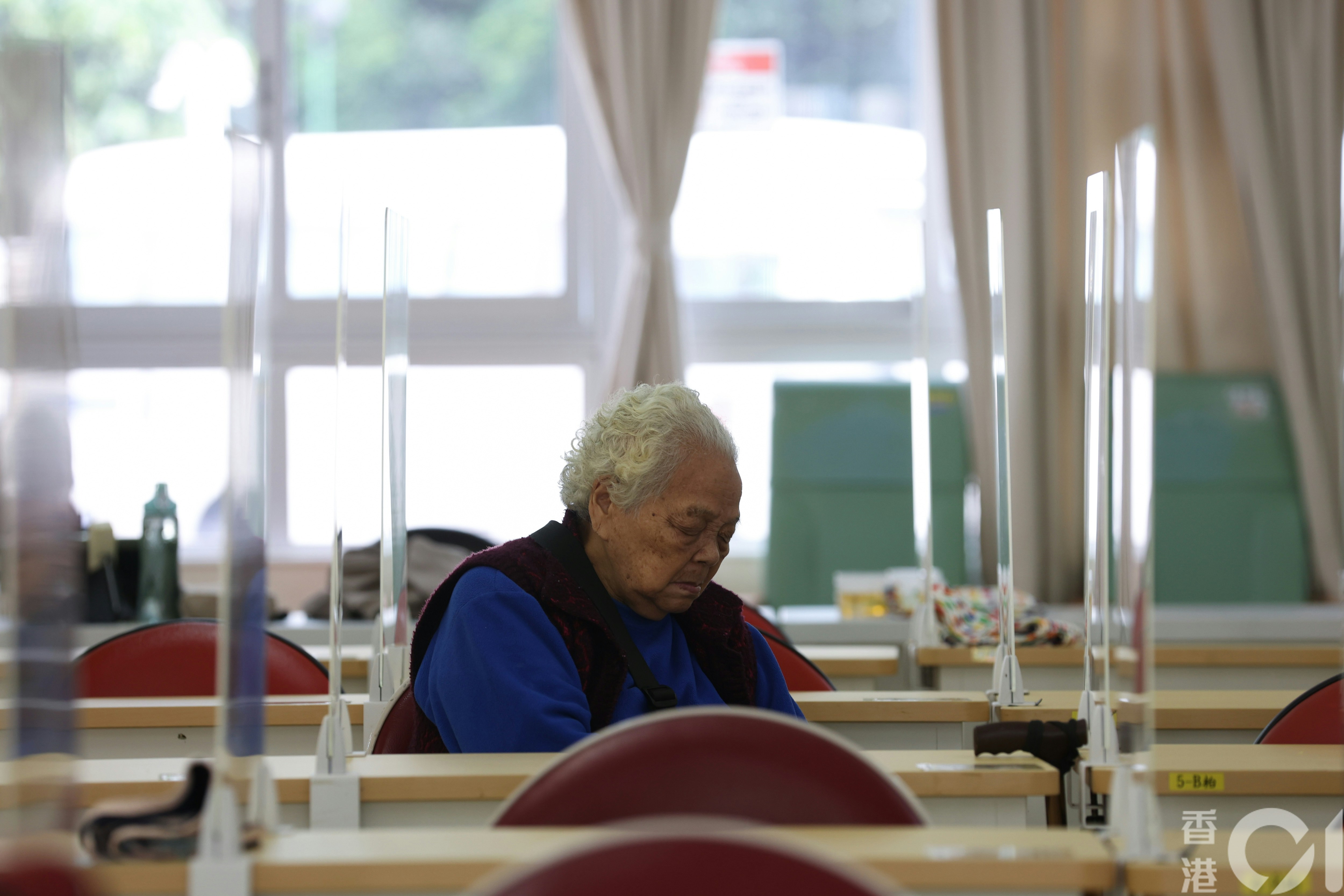 院舍外勞（黃浩謙攝）