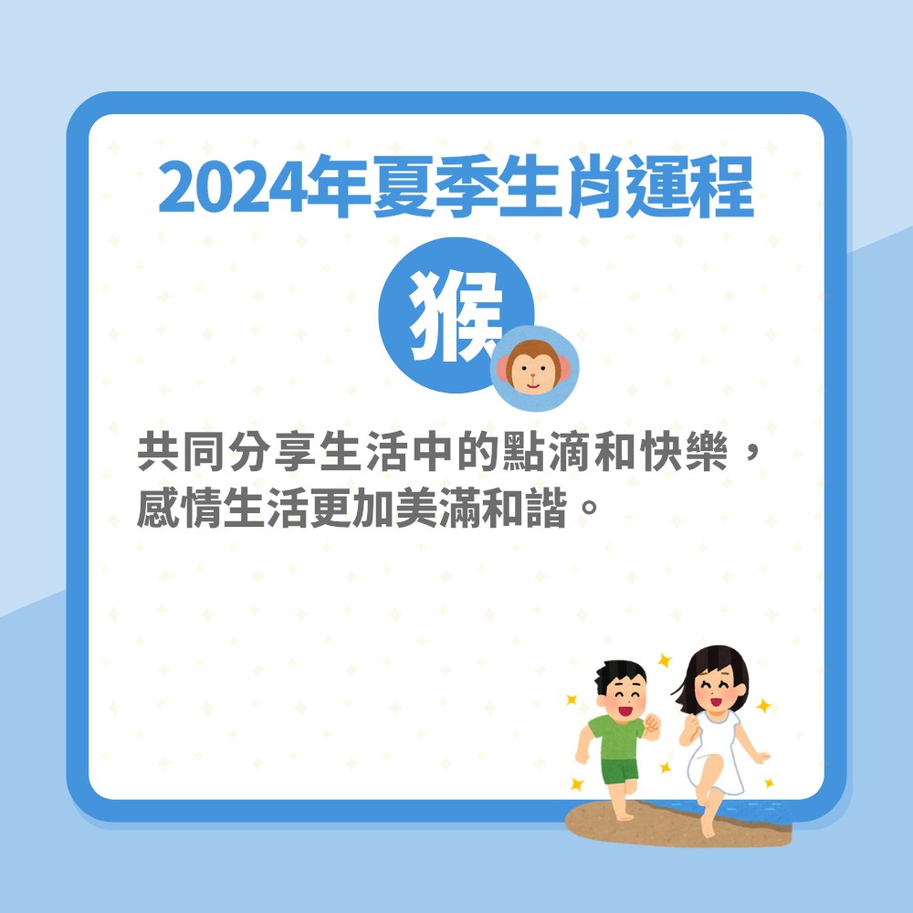 2024年夏季生肖運程出爐「四大生肖行大運」單身龍仔龍女拍拖在望（01製圖）