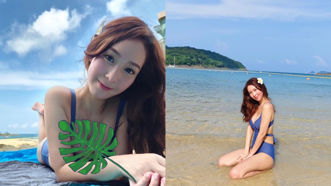 阿七吳嘉儀夫婦回復恩愛 老公操刀拍攝沙灘曬噴血泳衣照 阿七吳嘉儀夫婦回復恩愛 老公操刀拍攝沙灘曬噴血泳衣照
