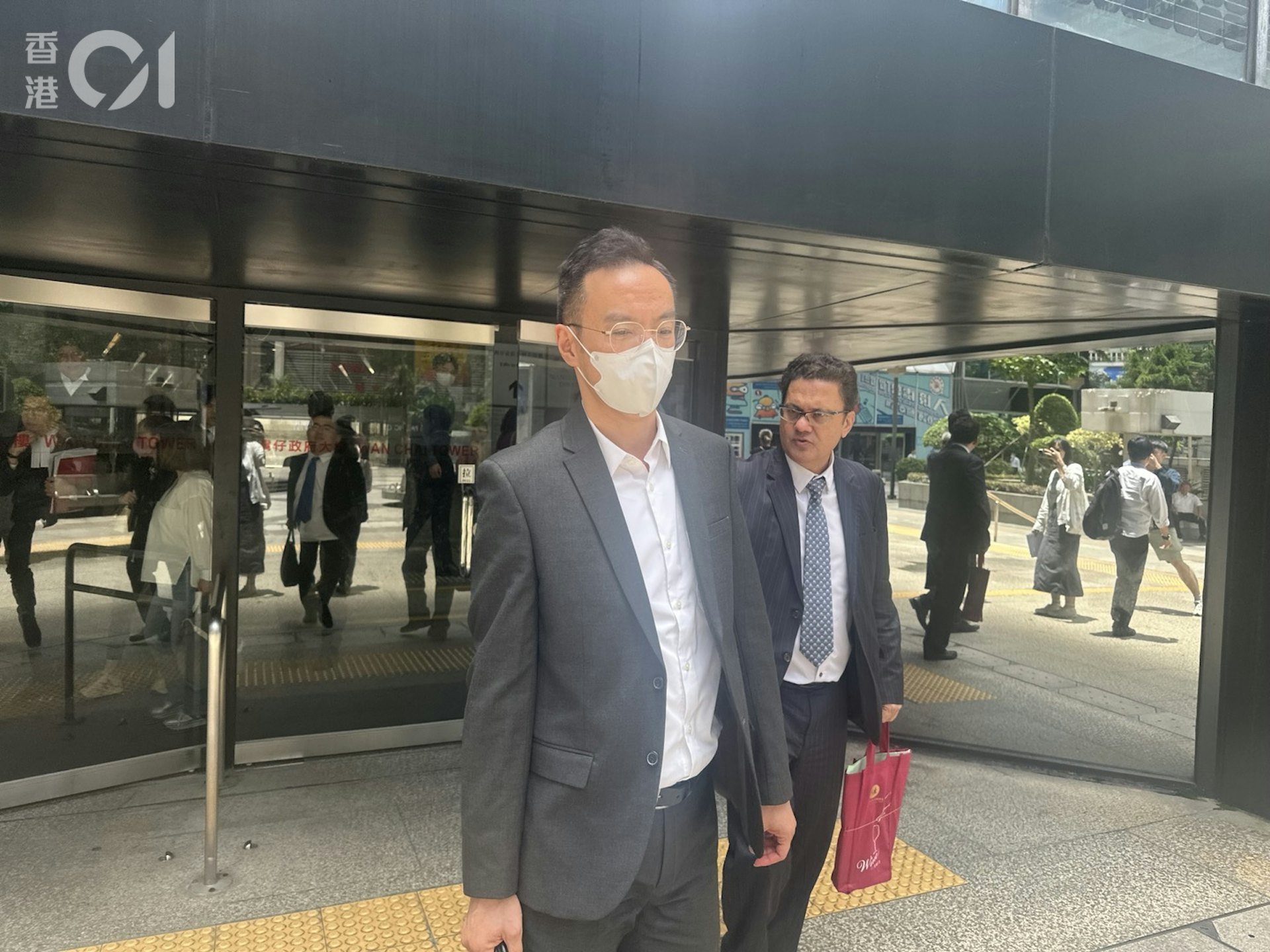男被告郭超群。(劉安琪攝) 男被告郭超群。(劉安琪攝)