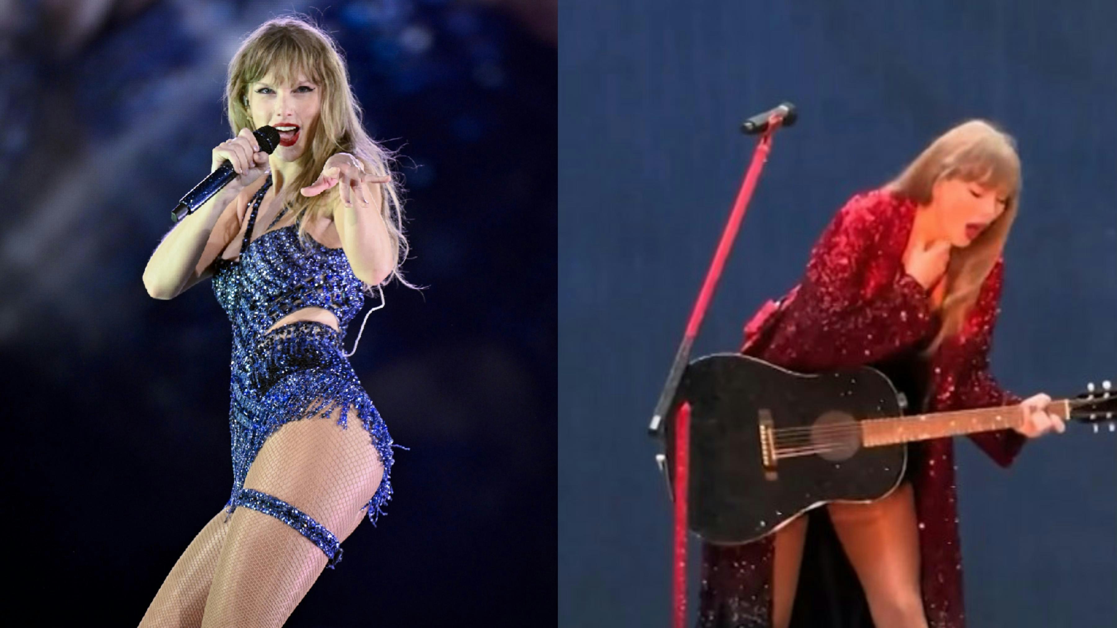 Taylor Swift開騷獻唱期間有蟲飛進嘴巴　下一秒繼續唱獲讚勁專業