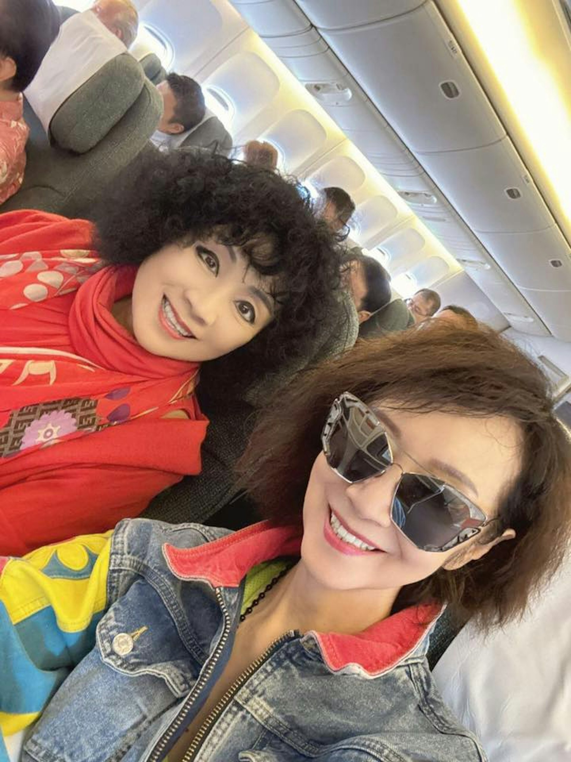 心姐日前飛到上海演出。(Facebook圖片) 心姐日前飛到上海演出。(Facebook圖片)