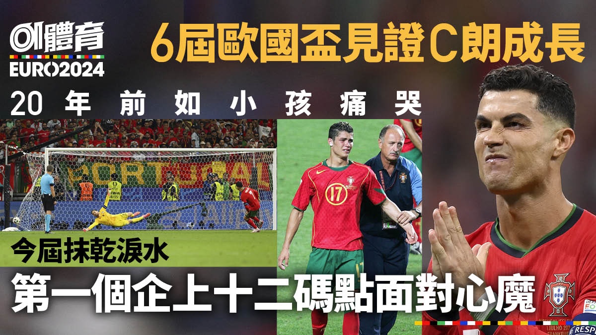 C朗三滴歐國盃之淚　從發洩失望到面對　見證男孩到男人的成長