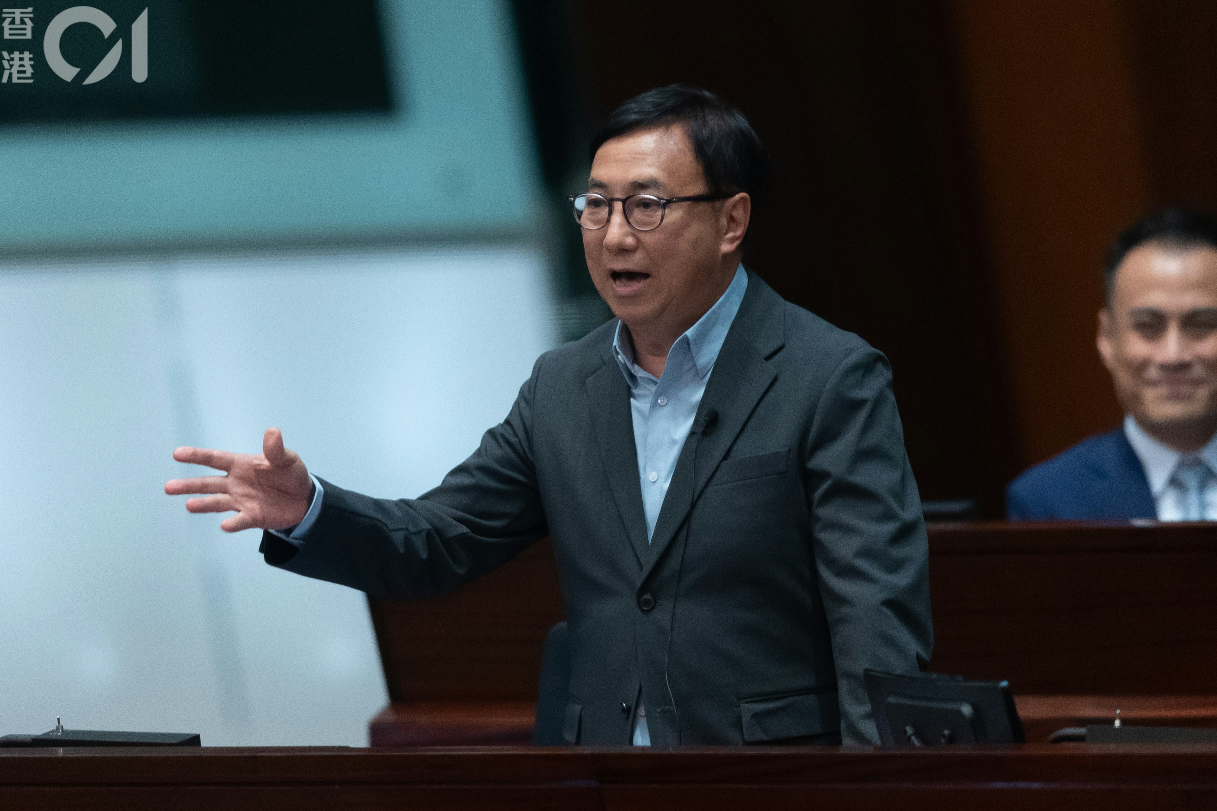 新思維社福界立法會議員狄志遠（廖雁雄攝）