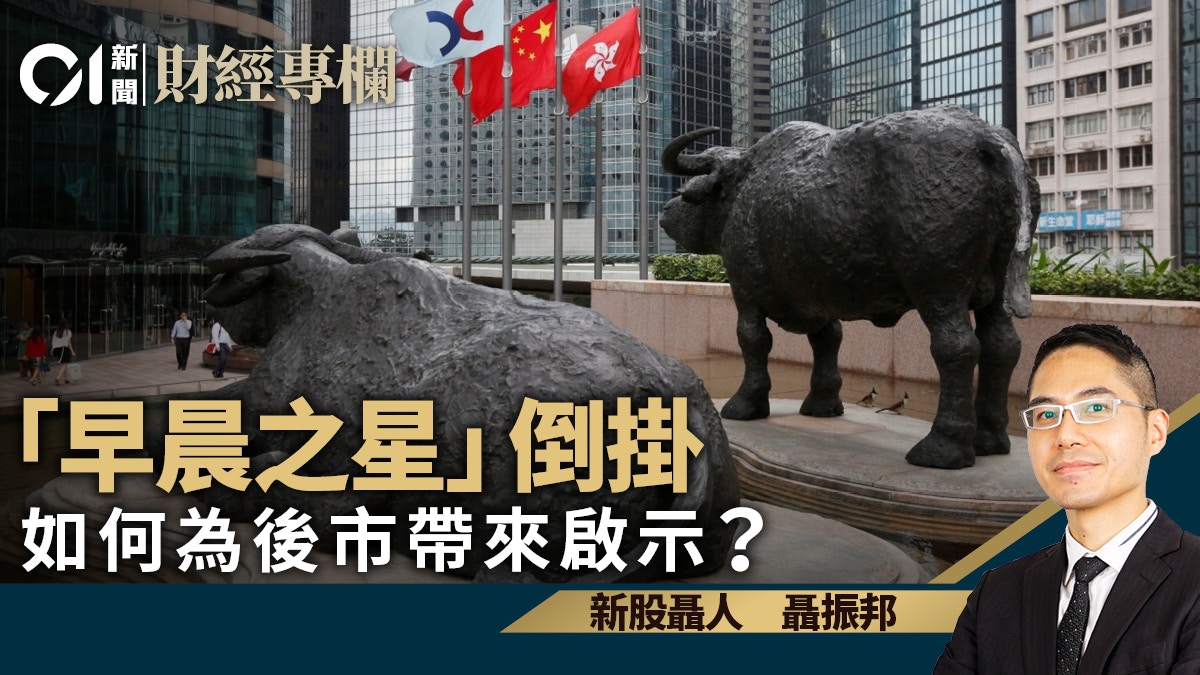 「早晨之星」倒掛　如何為後市帶來啟示？｜聶振邦