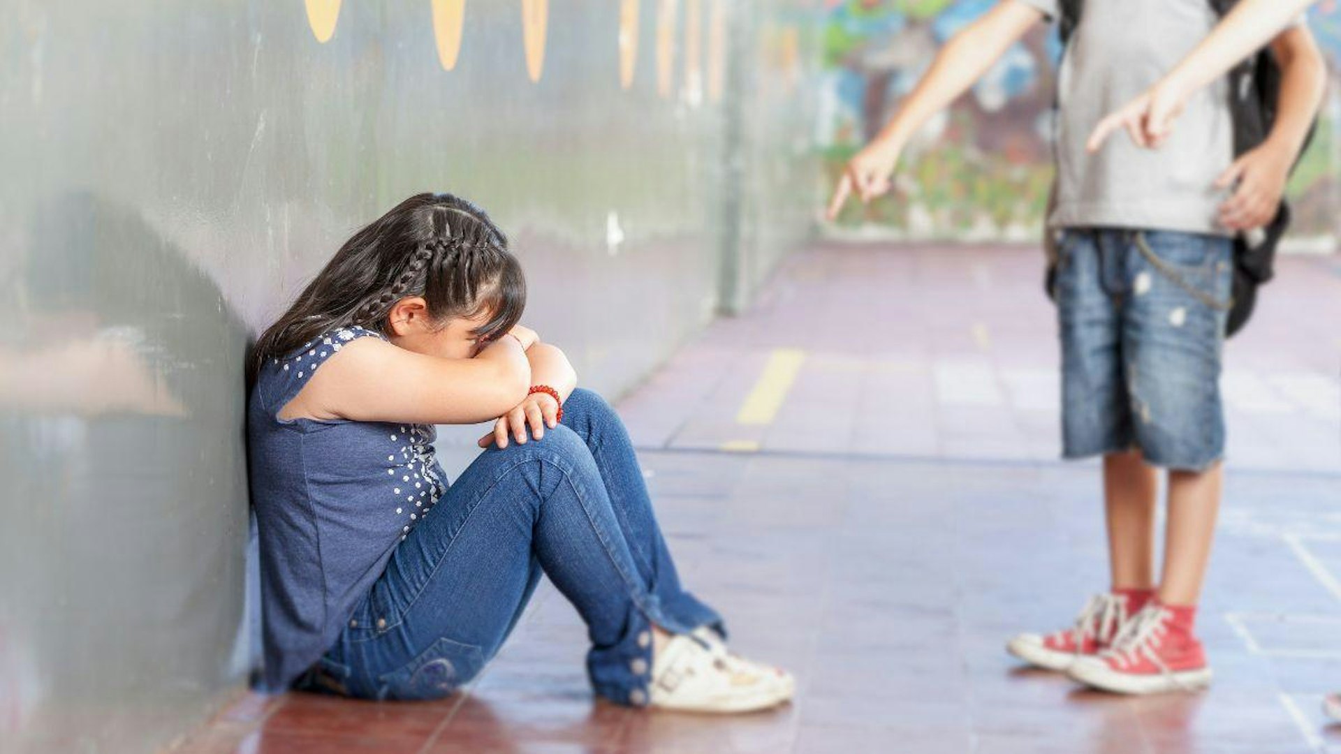 孩子在學校被欺負,是父母最擔心的事。(Canva) 孩子在學校被欺負,是父母最擔心的事。(Canva)