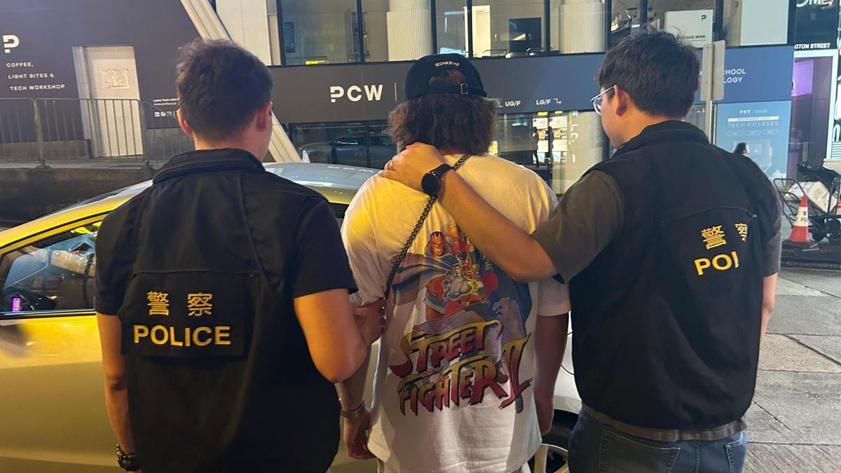26歲男蘭桂芳一帶遇截查　被揭停牌駕駛兼車藏逾$22萬大麻產品