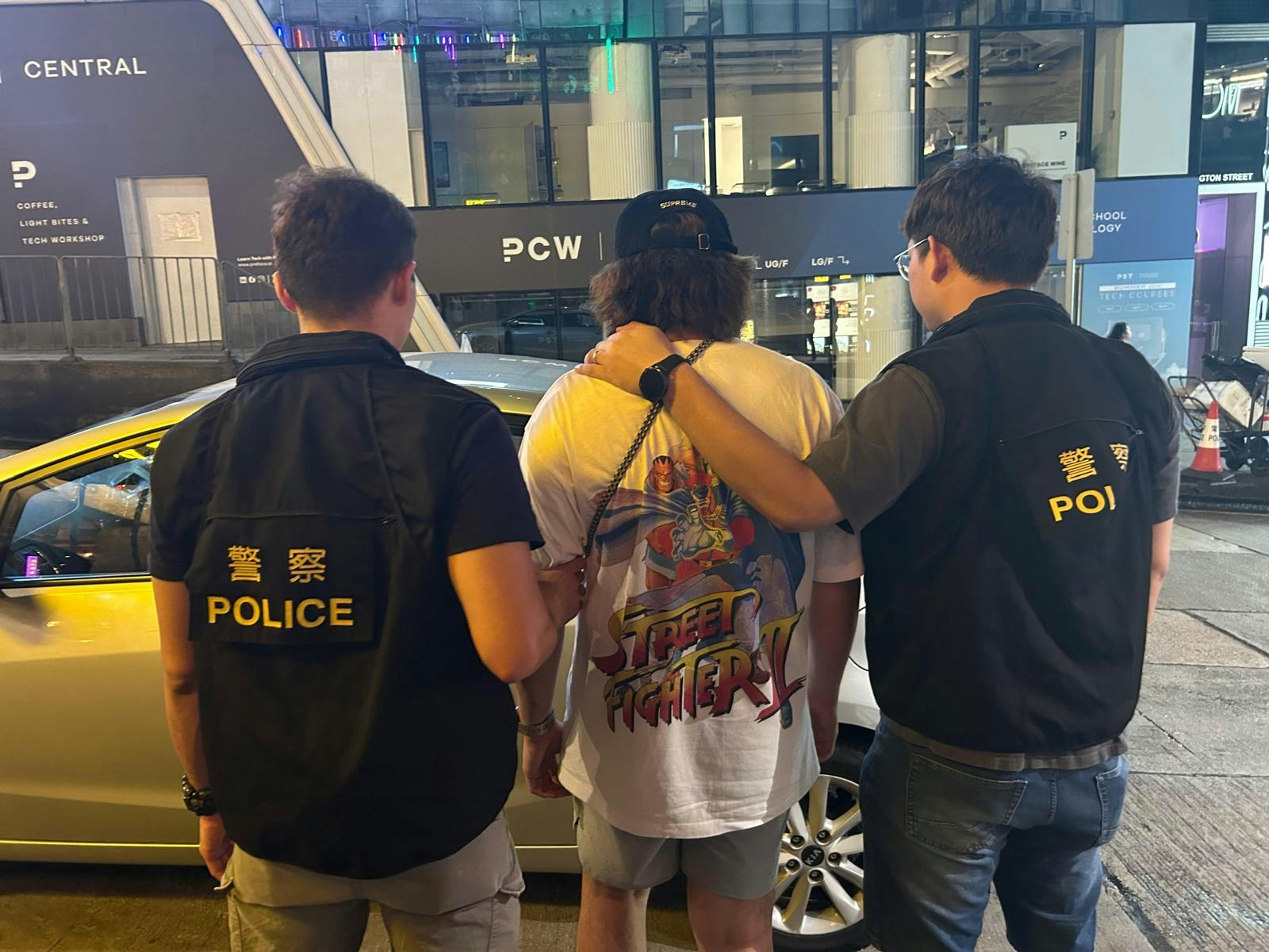 警方拘捕一名男子。（警方提供）
