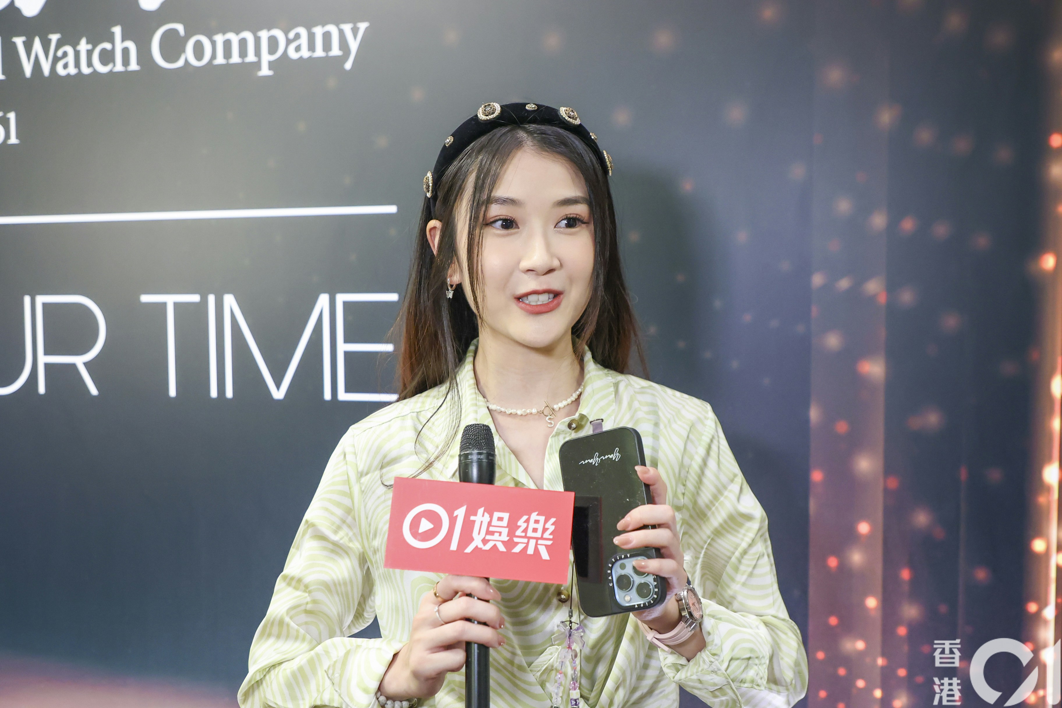 潘靜文台慶節目做主持時出錯有壓力　為奧運做主持講排球最有信心