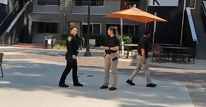 UCLA發生流浪漢闖入宿舍強姦女生案。（影片截圖）