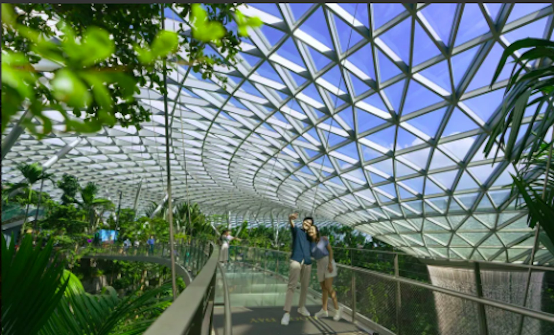星耀樟宜的頂層星空花園。(圖片來源:Klook) 星耀樟宜的頂層星空花園。(圖片來源:Klook)