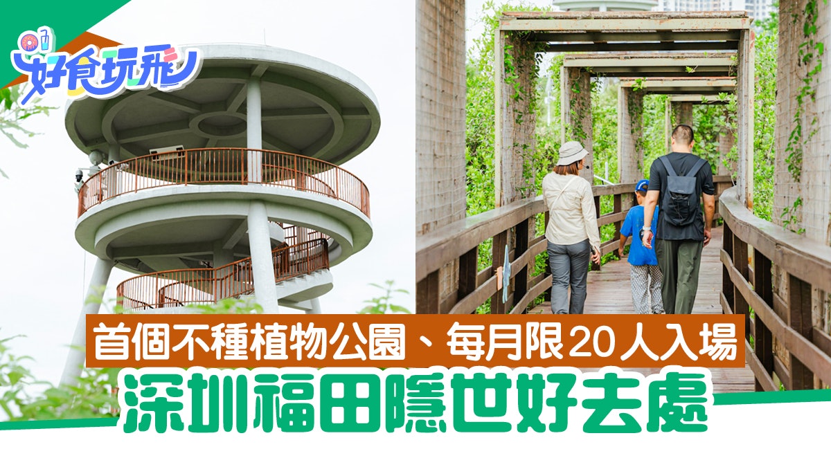 深圳福田|全中國第一個不種植物「雜草叢生」的公園 每月限20人 深圳福田|全中國第一個不種植物「雜草叢生」的公園 每月限20人