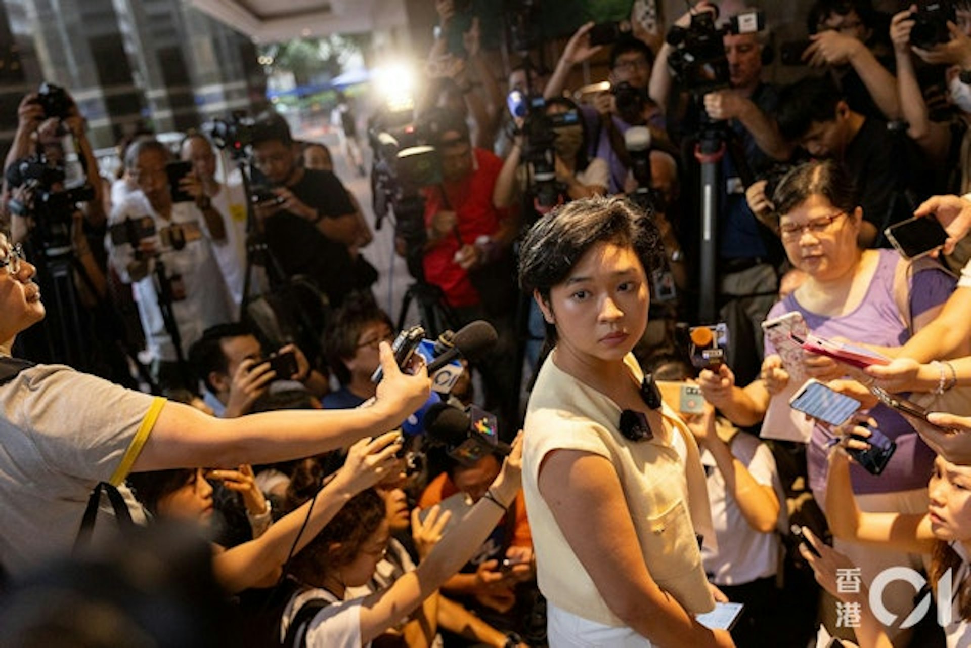 香港記者協會主席鄭嘉如周三(17日)被《華爾街日報》解僱,她稱上司曾施壓要求她不要參選記協主席並辭任埶委。(資料圖片/夏家朗攝) 香港記者協會主席鄭嘉如周三(17日)被《華爾街日報》解僱,她稱上司曾施壓要求她不要參選記協主席並辭任埶委。(資料圖片/夏家朗攝)