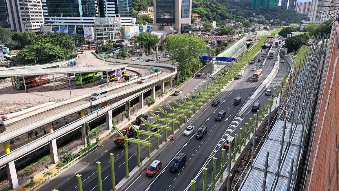 大埔公路沙田段|尚有3項餘下工程待完成 最快10月還原車速限制 大埔公路沙田段|尚有3項餘下工程待完成 最快10月還原車速限制