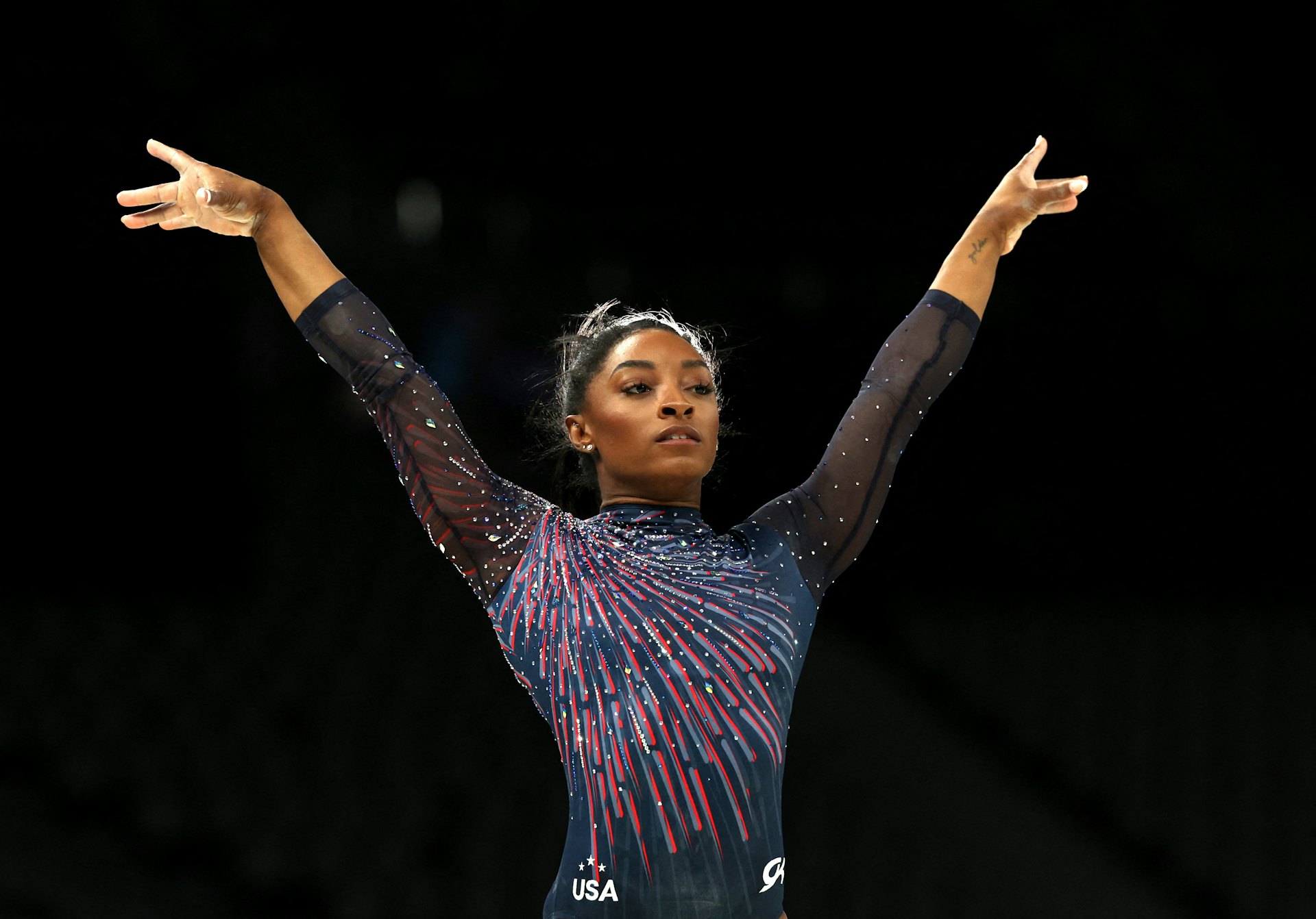 體操史上獲獎最多選手,體操女王比拉絲睽違3年重返奧運舞台(Reuters) 體操史上獲獎最多選手,體操女王比拉絲睽違3年重返奧運舞台(Reuters)
