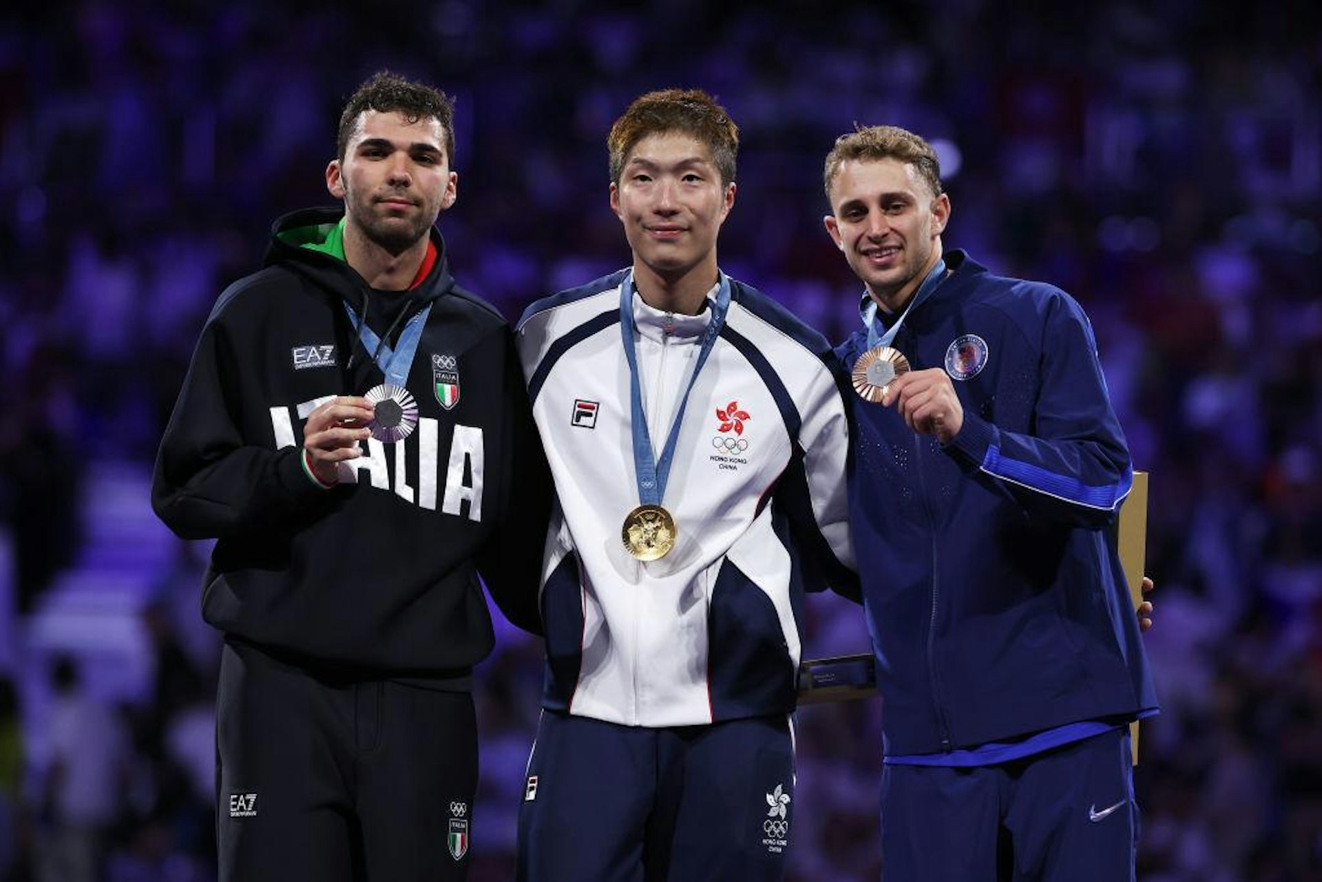 馬奇(左)決賽不敵張家朗,得到銀牌。(Getty Images) 馬奇(左)決賽不敵張家朗,得到銀牌。(Getty Images)