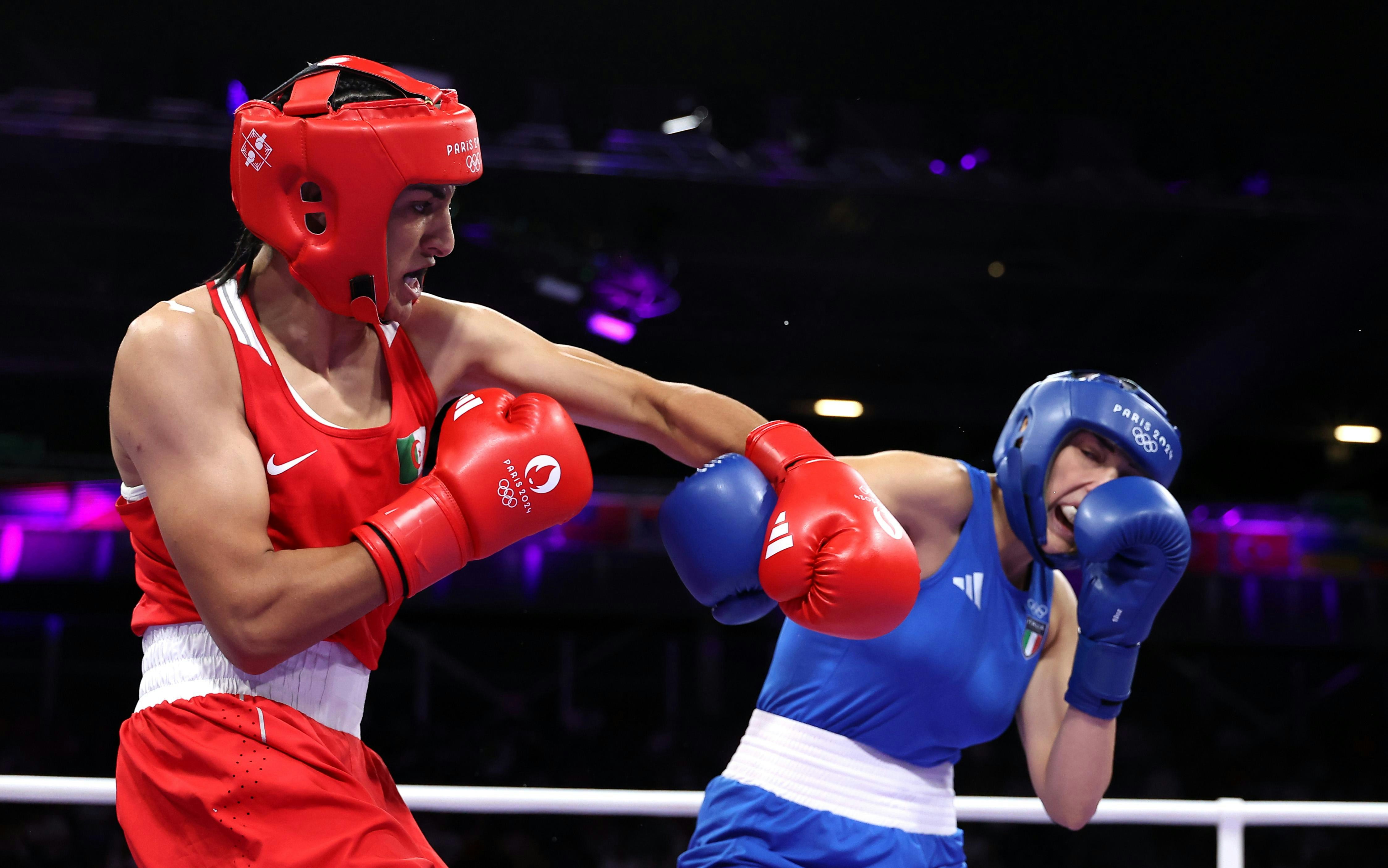 卡里莉直言人生未受過如此重的拳。（Getty Images）