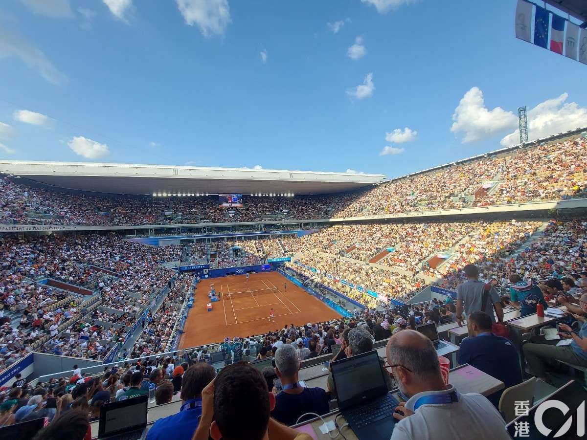 法網主場Stade Roland Garros。（01體育記者袁志浩攝）