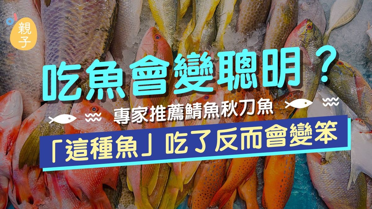 吃魚會變聰明?專家推薦鯖魚秋刀魚 「這種魚」吃了反而會變笨 吃魚會變聰明?專家推薦鯖魚秋刀魚 「這種魚」吃了反而會變笨
