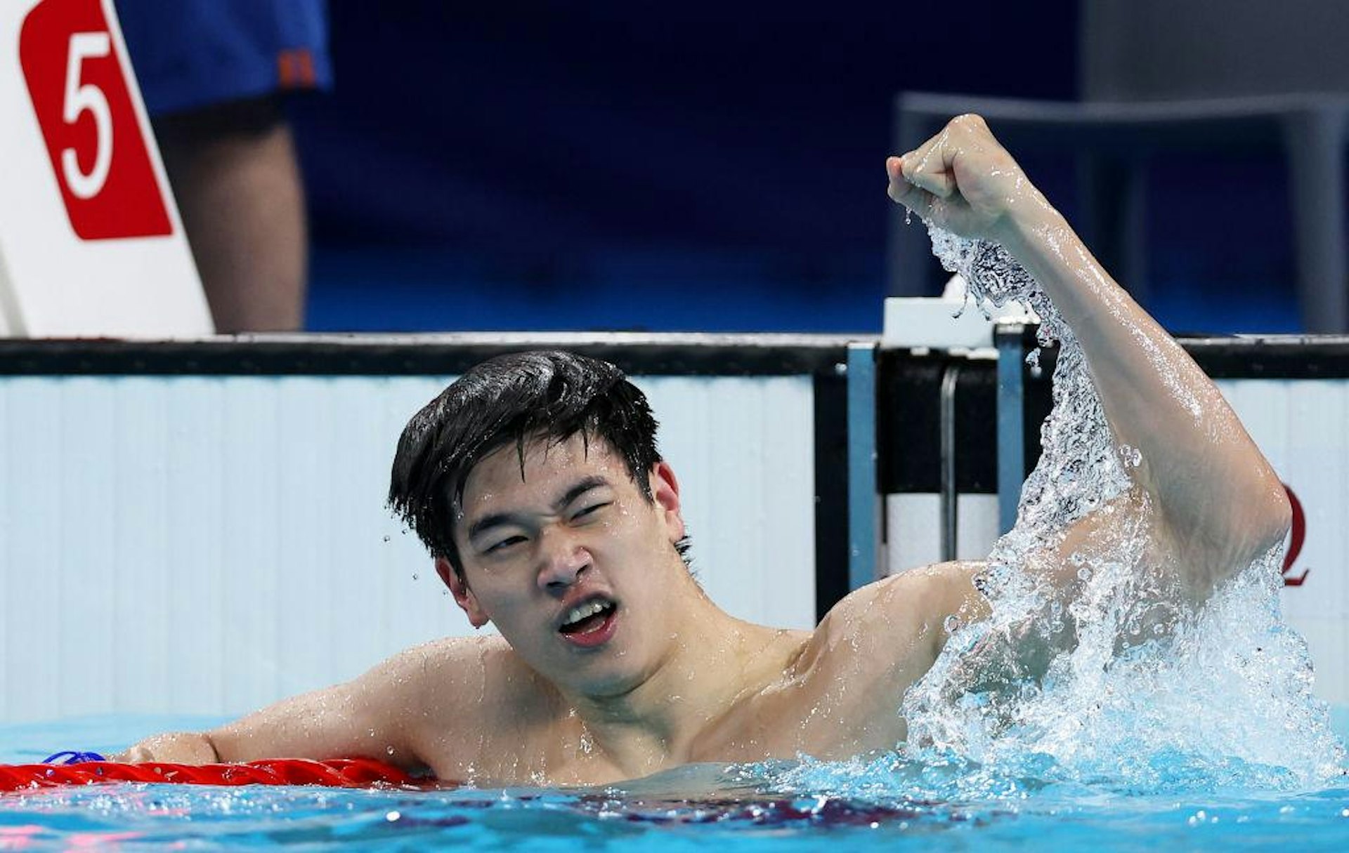 中國泳手潘展樂。(Getty Images) 中國泳手潘展樂。(Getty Images)