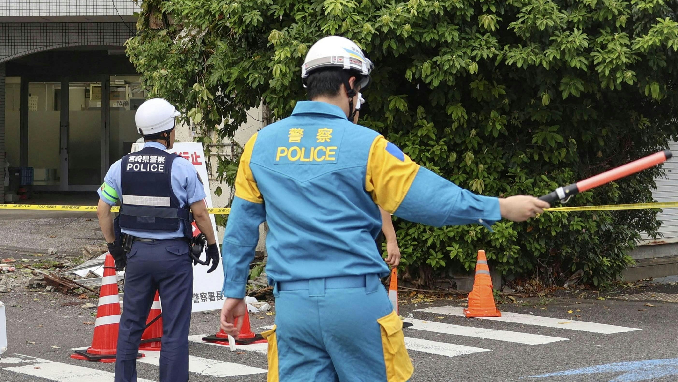 日本宮崎縣日向灘外海7.1級地震12傷　約5小時後所有海嘯警報解除