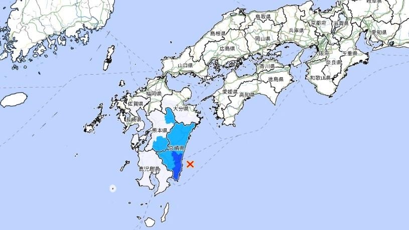 日本今晨接連發生4.5與4.3級地震　氣象廳回應