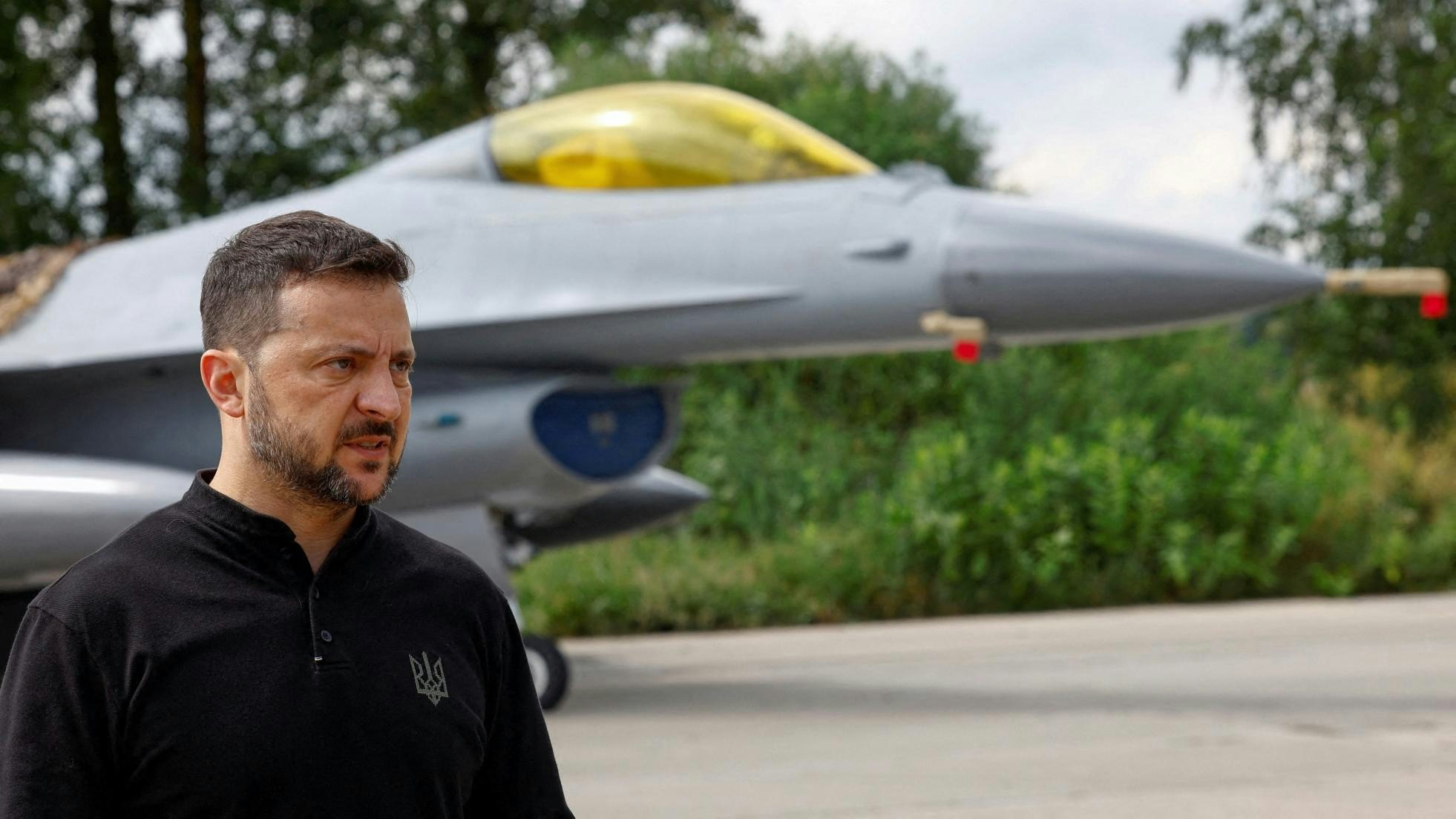 俄羅斯空襲烏克蘭 F-16機毀人亡 澤連斯基擬退出禁雷國際公約