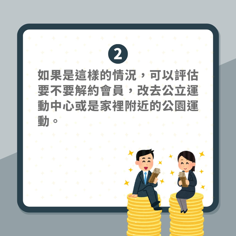 省錢｜美國財經雜誌列出理財6招慳好多錢　唔太做Gym即退健身會籍（01製圖）