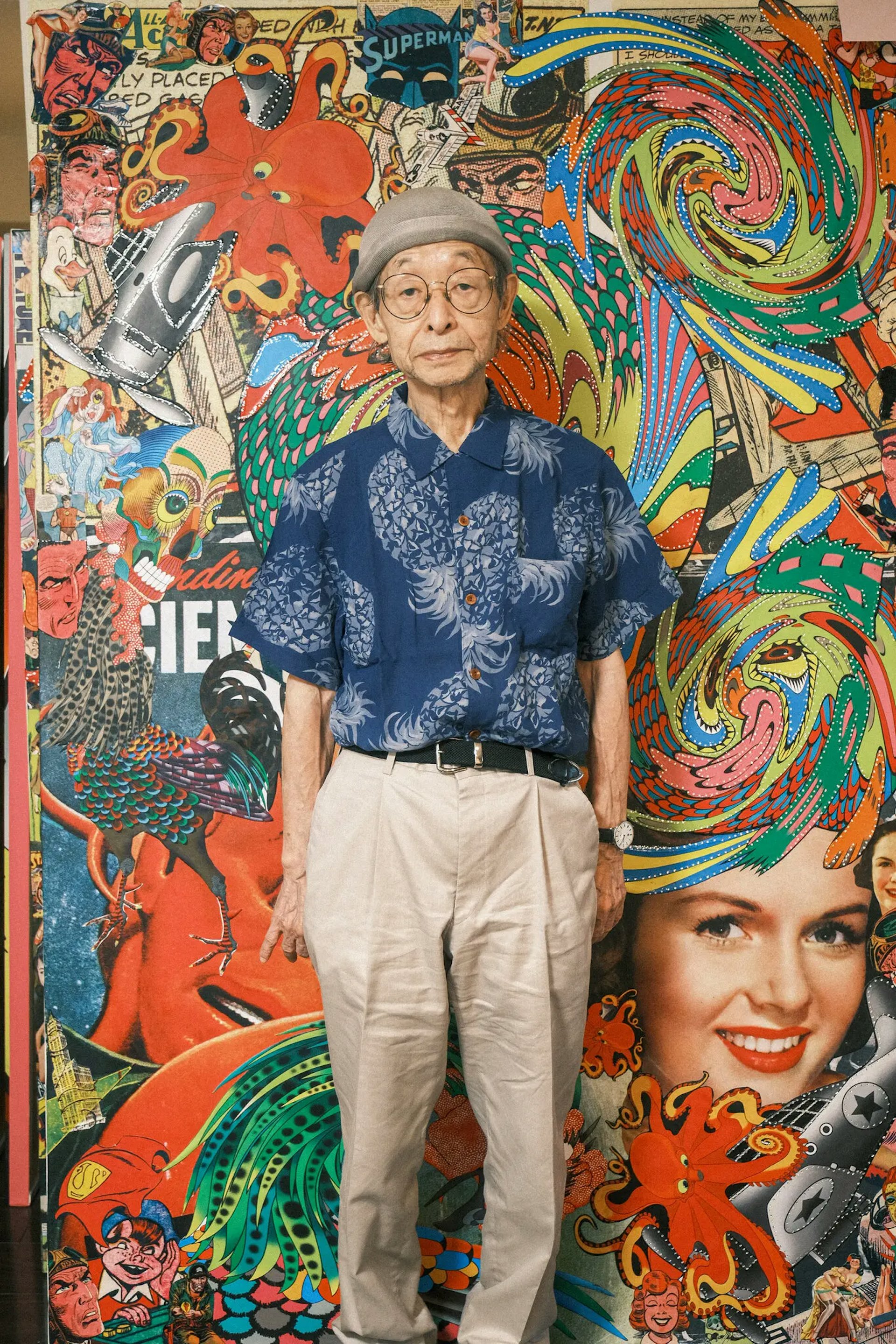 田名網敬一的作品可能備受港人認識,由AISHONANZUKA多次帶到香港,上一次則是去年在置地廣場舉行的展覽《The Summer》(圖片來源:AISHONANZUKA) 田名網敬一的作品可能備受港人認識,由AISHONANZUKA多次帶到香港,上一次則是去年在置地廣場舉行的展覽《The Summer》(圖片來源:AISHONANZUKA)