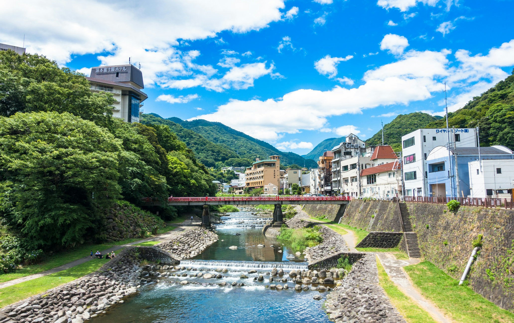 箱根湯本溫泉景色（圖片來源：日本國家旅遊局）