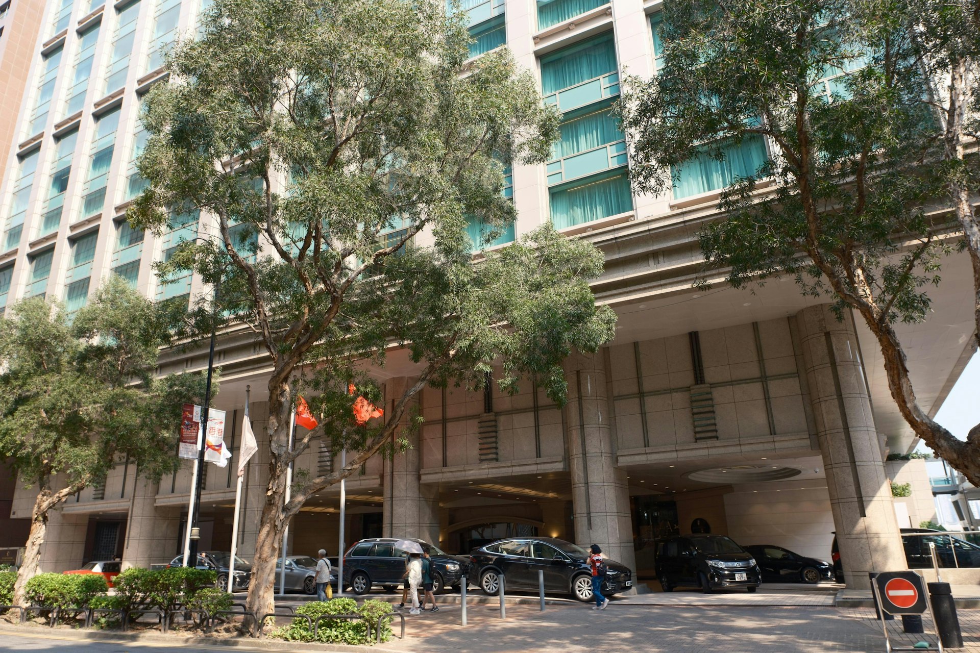 內地奧運選手代表團將於明日(28日)抵港,下榻尖東海景嘉福酒店。(盧翊銘攝) 內地奧運選手代表團將於明日(28日)抵港,下榻尖東海景嘉福酒店。(盧翊銘攝)