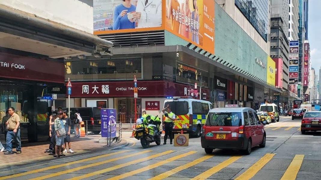 旺角過路婦遭貨VAN撞倒 留醫5日終告不治 旺角過路婦遭貨VAN撞倒 留醫5日終告不治