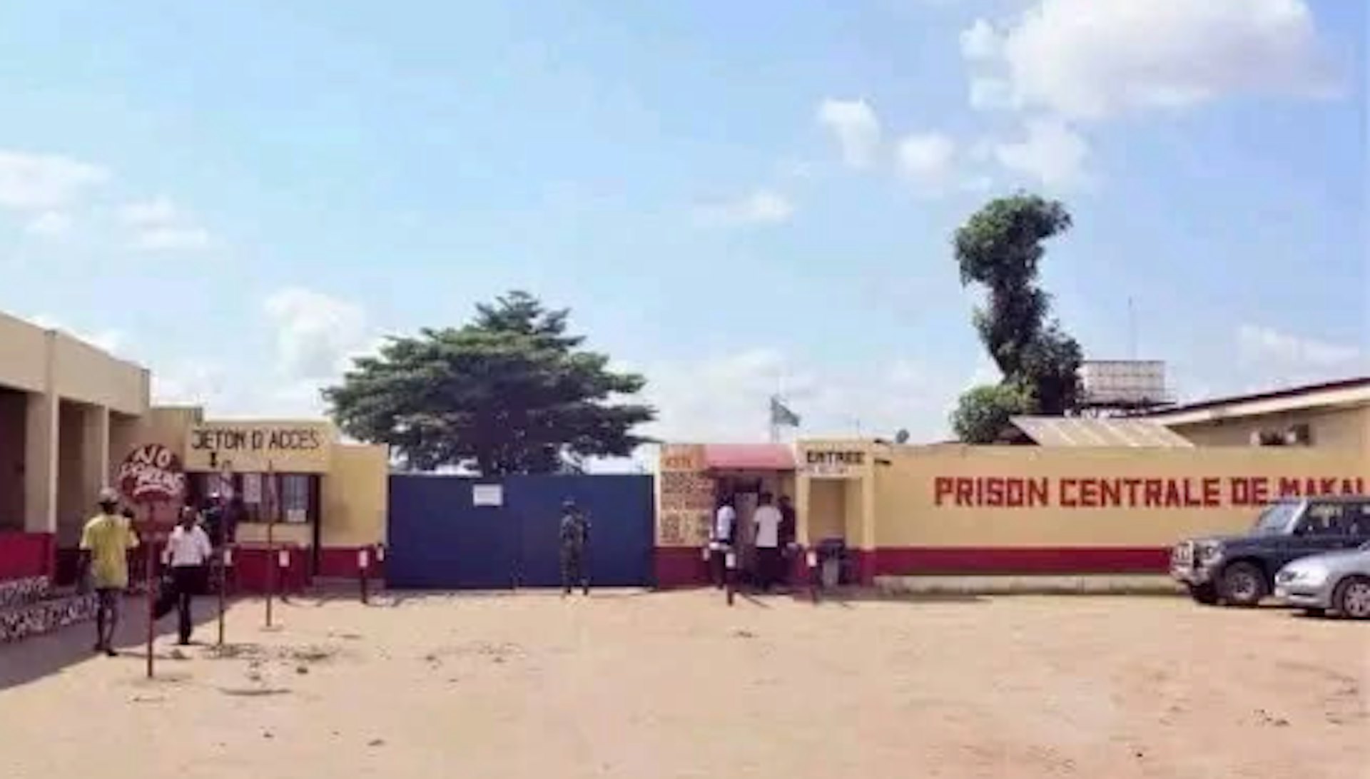 民主剛果馬卡拉中央監獄2024年9月2日發生暴亂,圖為馬卡拉中央監獄。(截圖自X@KBroli1) 民主剛果馬卡拉中央監獄2024年9月2日發生暴亂,圖為馬卡拉中央監獄。(截圖自X@KBroli1)