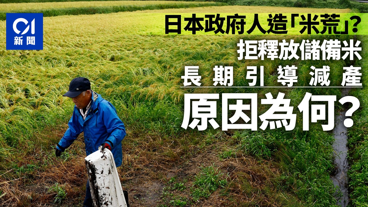 日本「米荒」是天災或人禍？看來有幾分蹊蹺