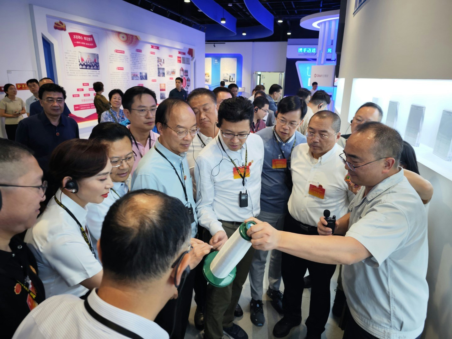 香港第十四屆全國人大代表專題視察組繼續在河南的行程。（專題視察組提供圖片)