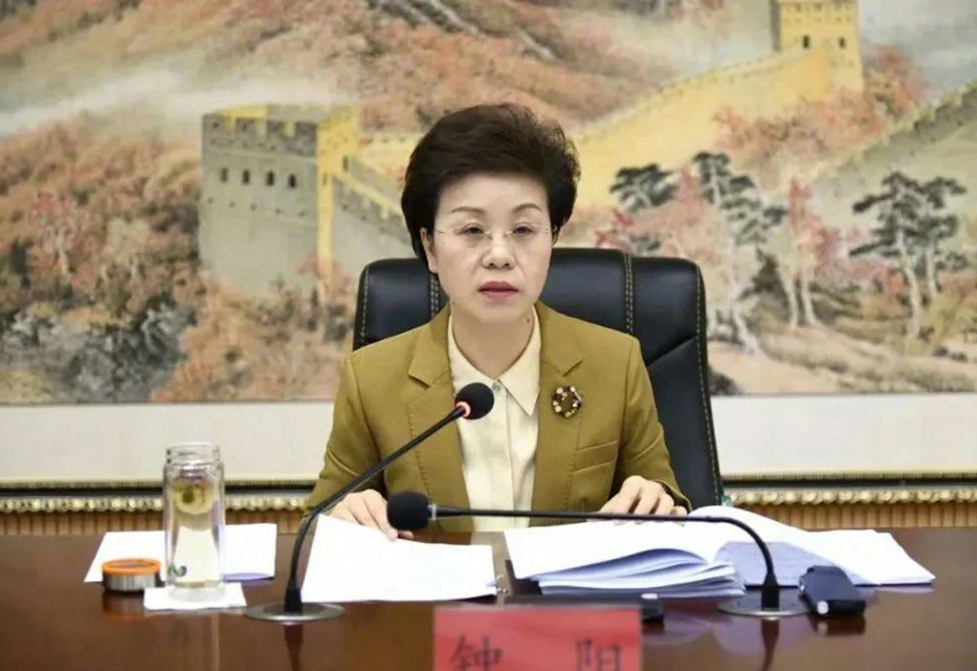 貴州省省委委員黔南州原州委副書記、州長鐘陽因涉嫌收受6000萬人民幣賄賂,近日遭開除中共黨籍,並判處13年有期徒刑。(微博) 貴州省省委委員黔南州原州委副書記、州長鐘陽因涉嫌收受6000萬人民幣賄賂,近日遭開除中共黨籍,並判處13年有期徒刑。(微博)