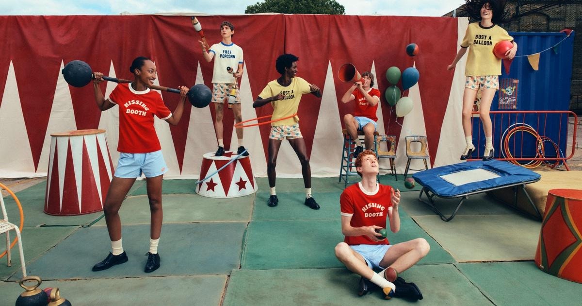 ZARA 與Harry Lambert 聯乘打造俏皮馬戲團「Cutie Circus」系列（ZARA）