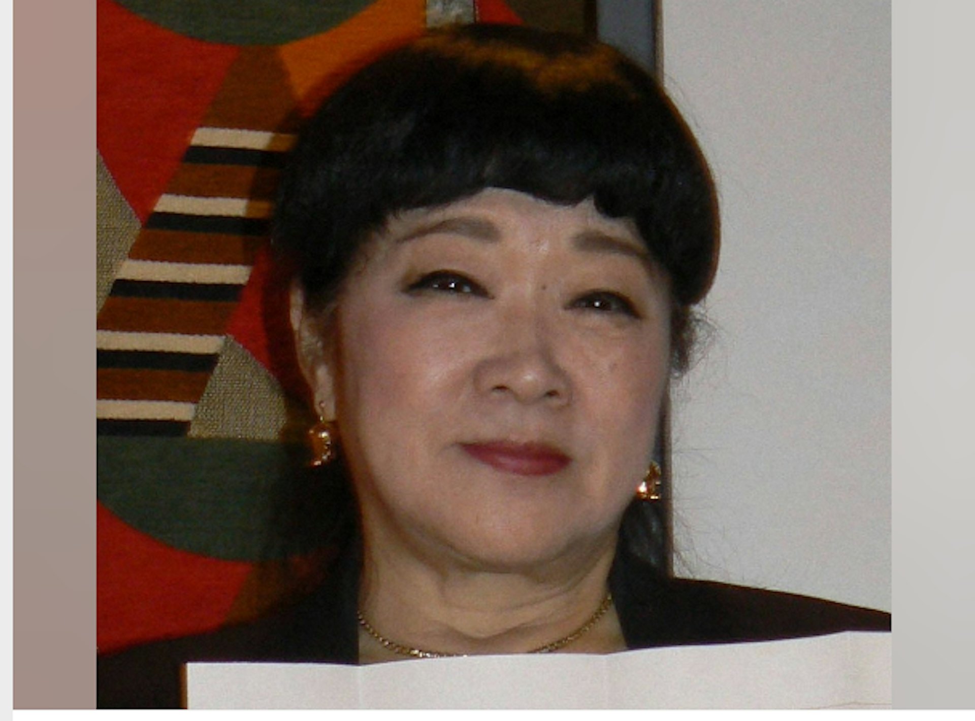 大山羡代生前曾声演第一代多啦A梦长达26年。 (スポーツニッポン网站截图)